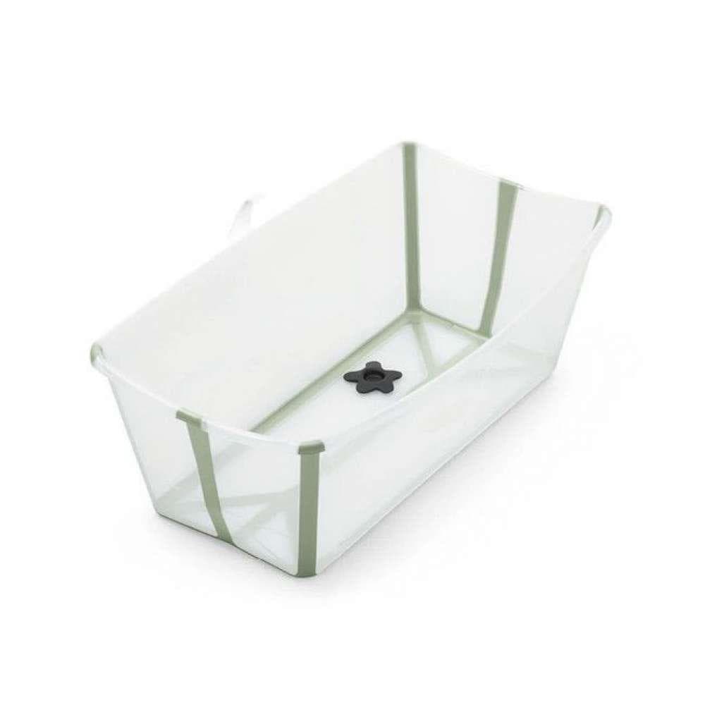 Stokke Banheira Desdobrável Flexi Bath Transparente e Verde - 531910