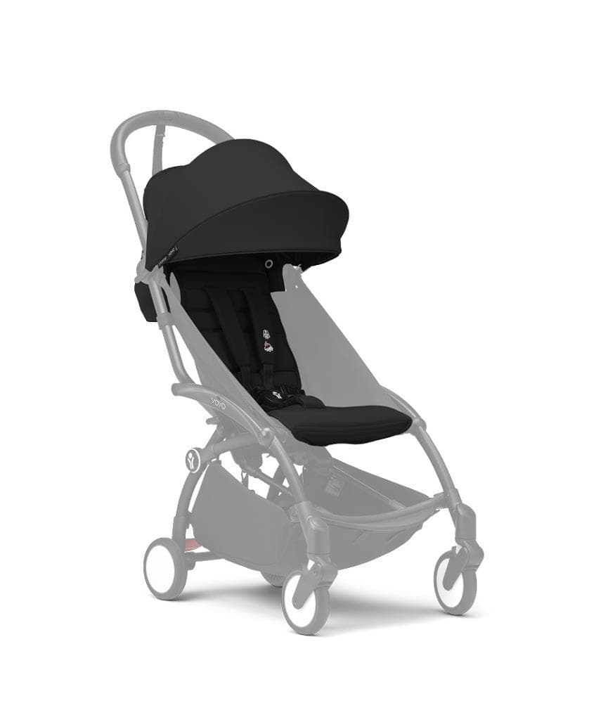 Stokke Pack de Têxtil Forra e Capota +6M Yoyo 3 Black