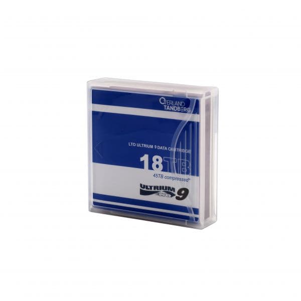 Tandberg LTO-9 Cartucho de Dados 18TB/45TB Sem Etiqueta