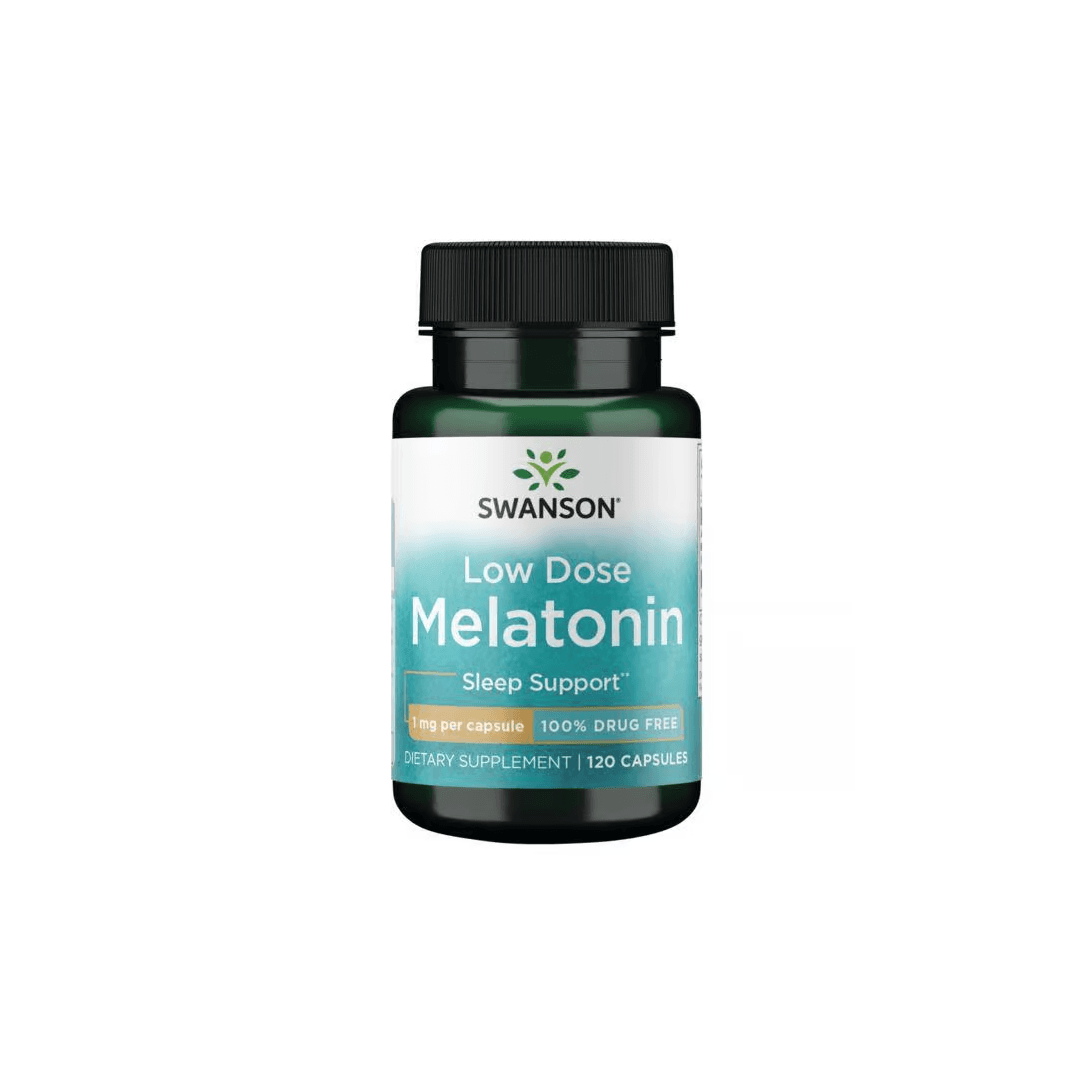 Niedrig dosiertes Melatonin 1 mg 120 Kapseln