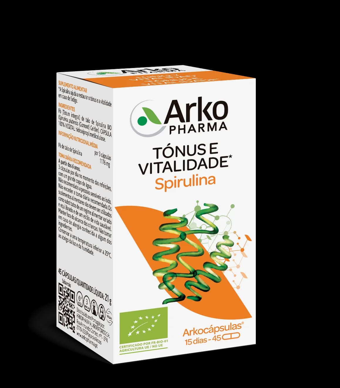Arkocápsulas Spirulina 45 cápsulas