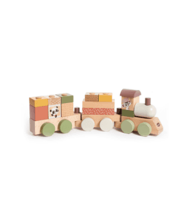 Tiny Love Boho Chic Wooden Stacking Train