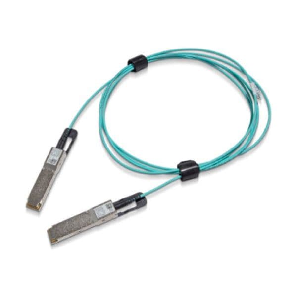 NVIDIA 980-9I447-00H050 Cabo de ligação direta 200GBase-AOC QSFP56 para QSFP56 Fibra 50 m