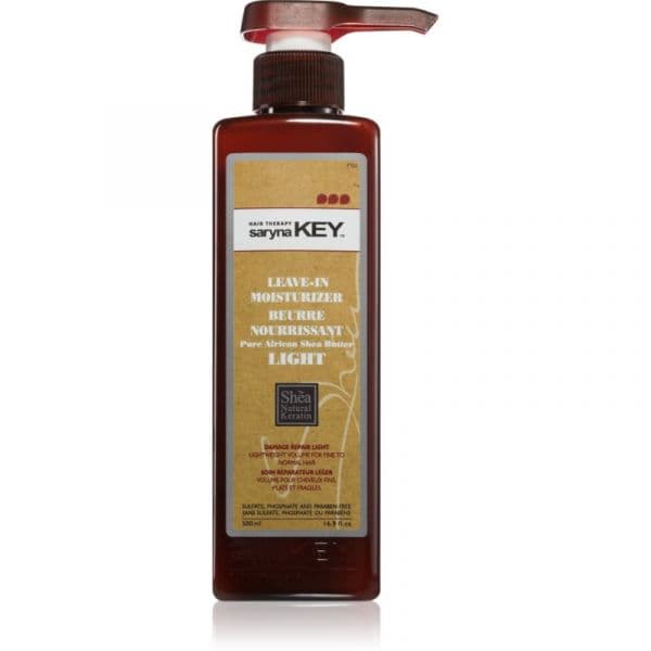 Saryna Key Pure African Shea Butter Light Condicionador sem Enxaguar com Manteiga de Karité 500ml