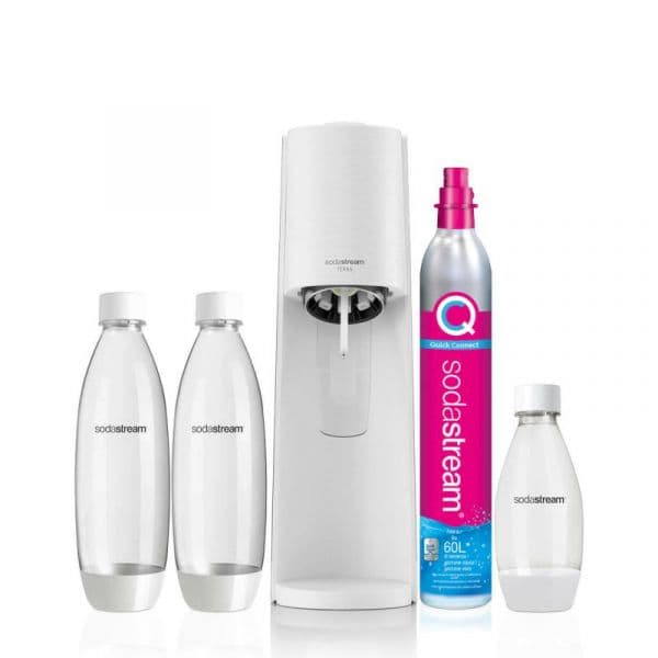 Sodastream Máquina para Água com Gás Terra Branco Value Pack x3