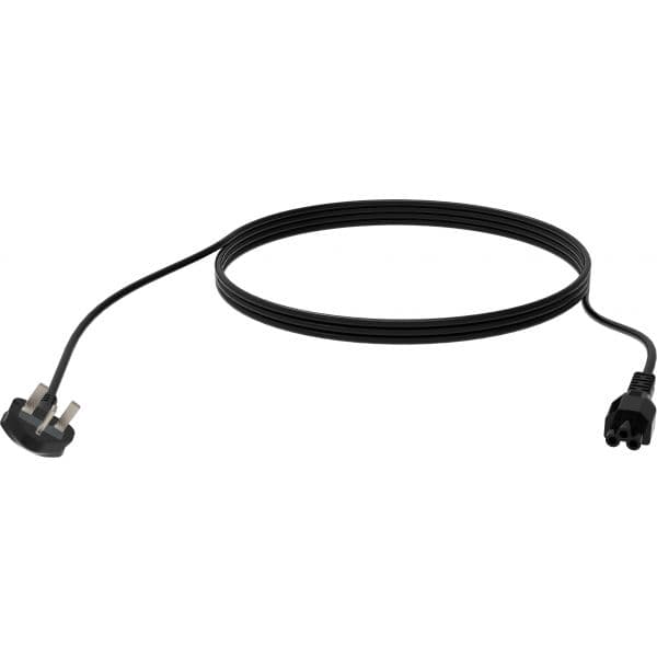 Vision TC 3MUKCVLF/BL Cabo de Alimentação BS 1363 para IEC C5 3m