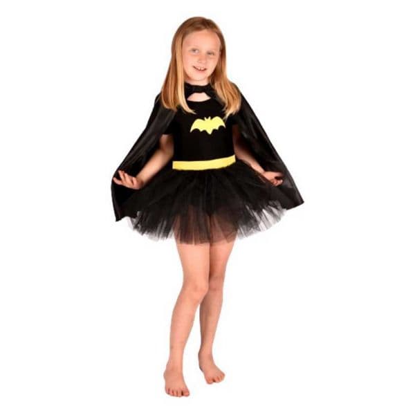 Den Goda Fen Fantasia De Batgirl Infantil 4-6 Anos Black