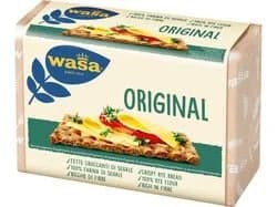 pão wasa crocante original com farinha centeio 275g