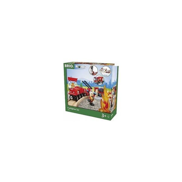 BRIO World - Firefighter Set - 33815