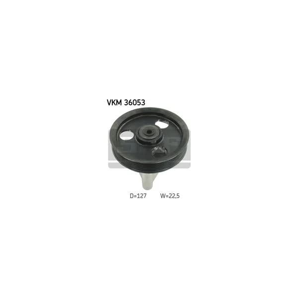 SKF - VKM 36053 - Polia de desvio/de guia, correia trapezoidal estriada - 7316572421642