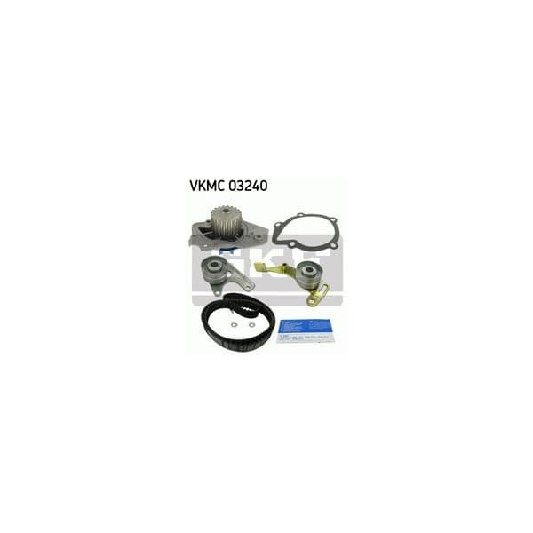 SKF - VKMC 03240 - Bomba de água + kit de correia dentada - 7316572488164