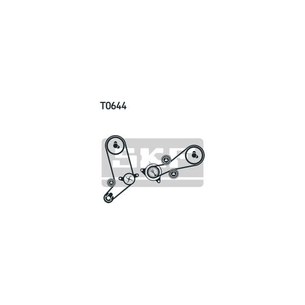 SKF - VKMA 01270 - Jogo de correias dentadas - 7316572488553