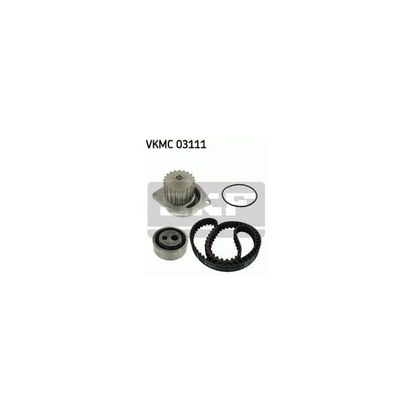 SKF - VKMC 03111 - Bomba de água + kit de correia dentada - 7316574361113