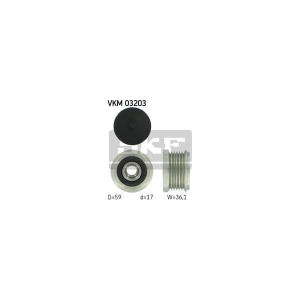 SKF Polia, alternador - 7316574779475