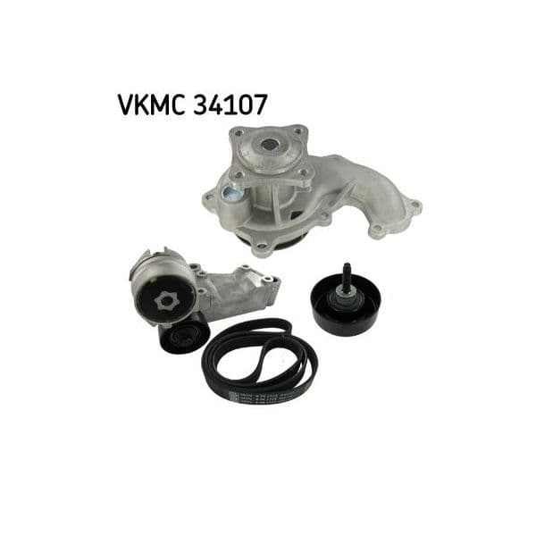 Skf Bomba de Água + Jogo de Correias Trapezo - VKMC34107