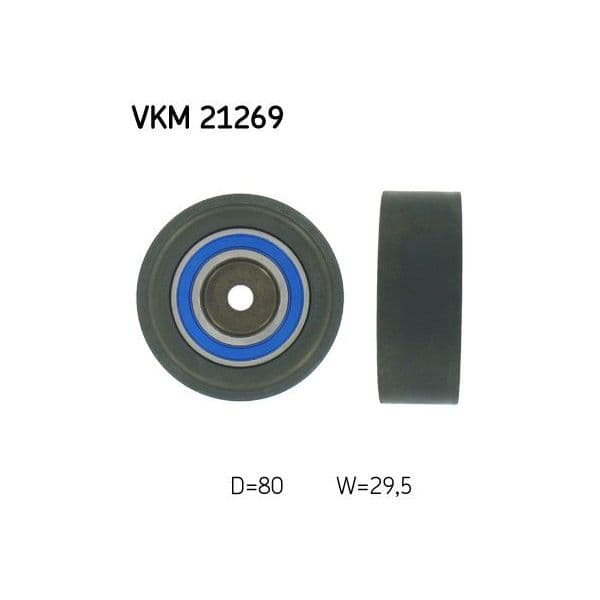 Skf Polia de Desvio/de Guia, Correia Dentada - VKM21269