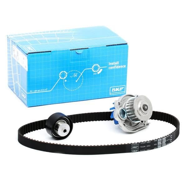 Skf Bomba de Água + Kit de Correia de Distribuição Chrysler,opel,fiat Vkmc 02204-3 46403659,46751187,55204538