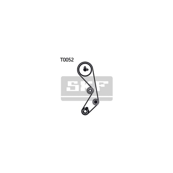 SKF - VKMA 02410 - Jogo de correias dentadas - 7316575752415