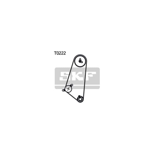 SKF - VKMC 01103 - Bomba de água + kit de correia dentada - 7316587016864
