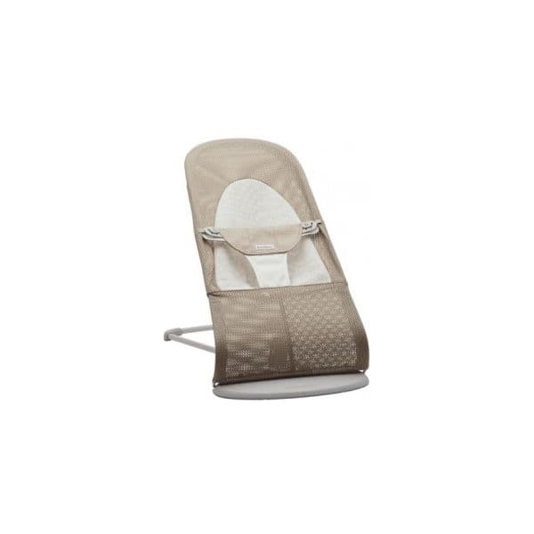 Babybjorn Espreguiçadeira Balance Soft Grey Beige/white Mesh