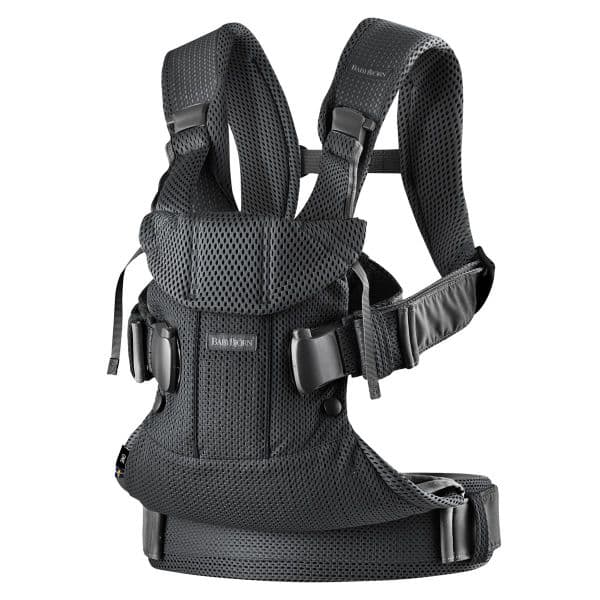 Babybjorn Marsúpio Novo One Air Black Mesh