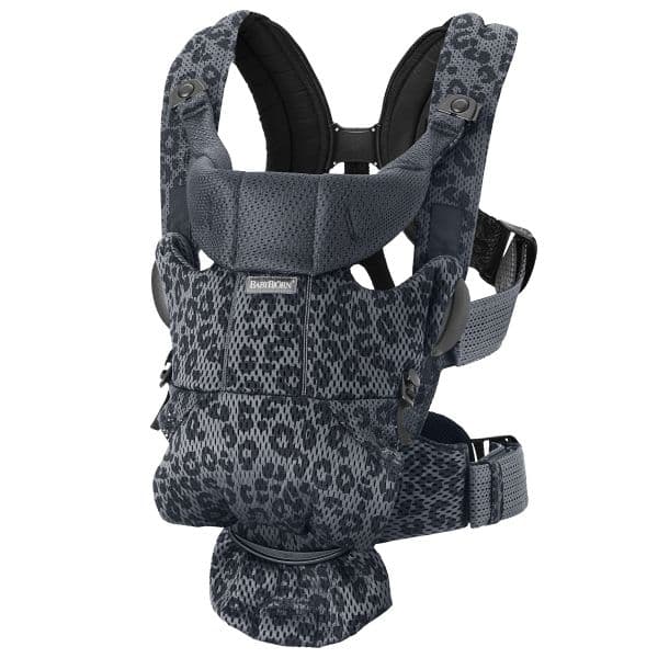 BabyBjörn Porta-Bebé Move Baby Carrier Anthracite Leopard 3D Mesh