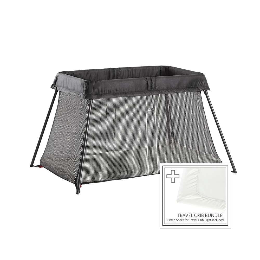 Babybjorn Cama Viagem + Lençol-capa Black