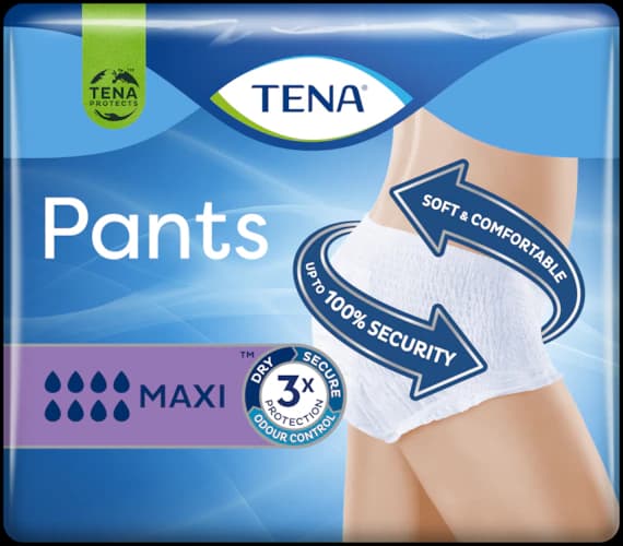 Tena Pants Maxi Tamanho M 10 Unidades