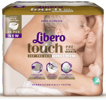 LIBERO BABY CONFORT FRALDAS  PREMATURO X 24 UNIDADES | WOWFARMA