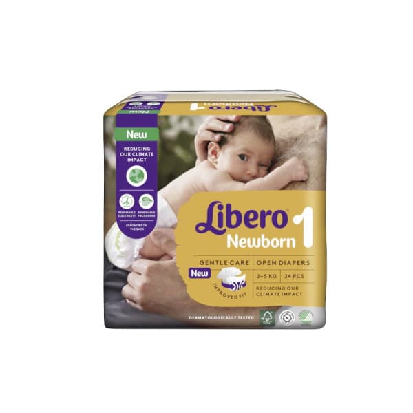 Libero newborn 2-5kg x24