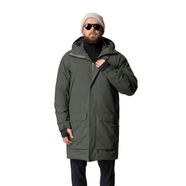 Houdini Fall In Parka Verde L Homem