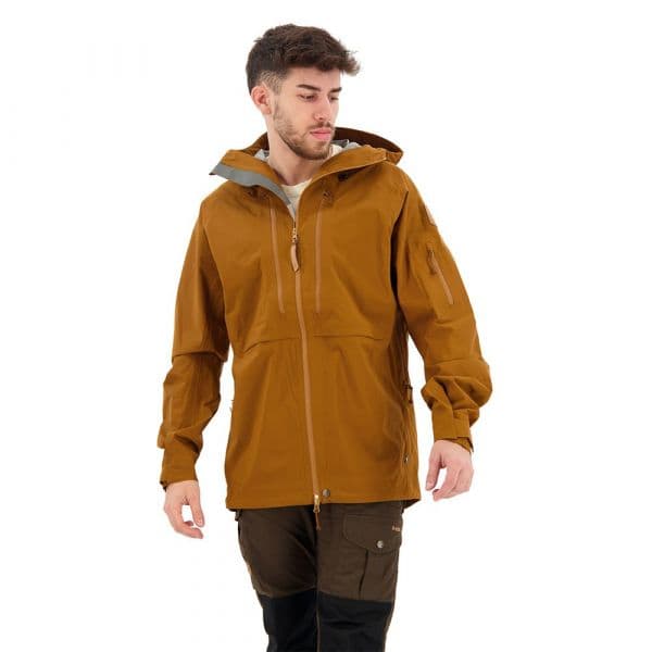 Fjällräven Keb Eco-shell Jacket Castanho XS Homem
