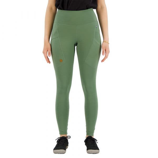 Fjällräven Abisko Leggings Verde L Mulher