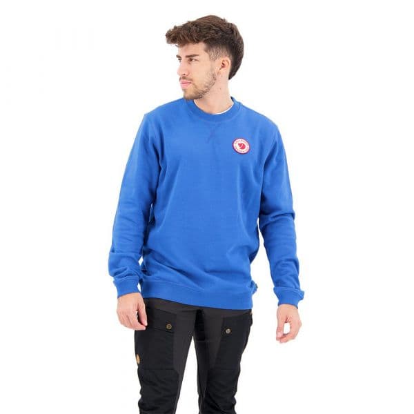 Fjällräven 1960 Logo Badge Sweatshirt Azul M Homem