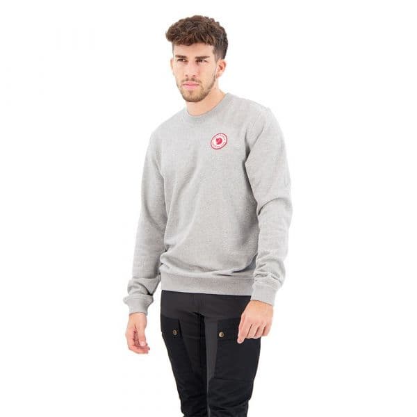 Fjällräven 1960 Logo Badge Sweatshirt Cinzento XS Homem
