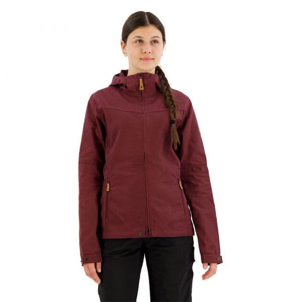 Fjällräven Stina Jacket Castanho XS Mulher