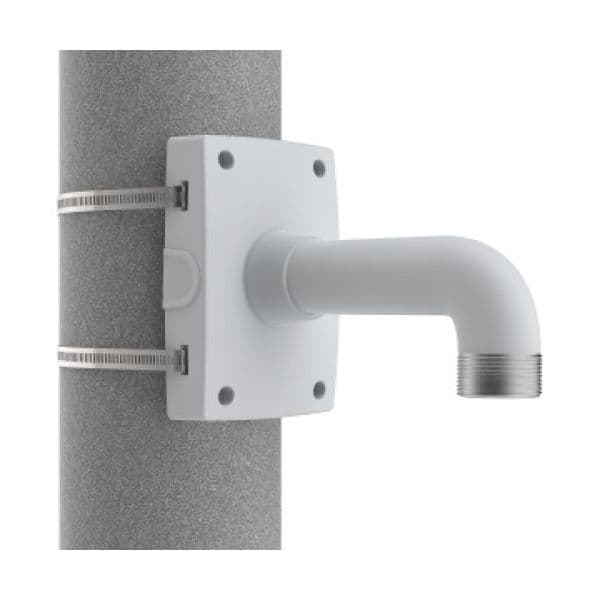 Axis T91B67 Suporte de Poste para Câmaras de Segurança, Branco, 65-165 mm