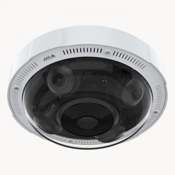 Axis Câmara de Vigilância P3735-PLE Cúpula Panorâmica 360° Multissensor Exterior Inviolável