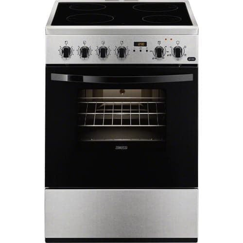 Fogão Elétrico Zanussi ZCV65311XA | Vitrocerâmica, Forno Elétrico, 54L