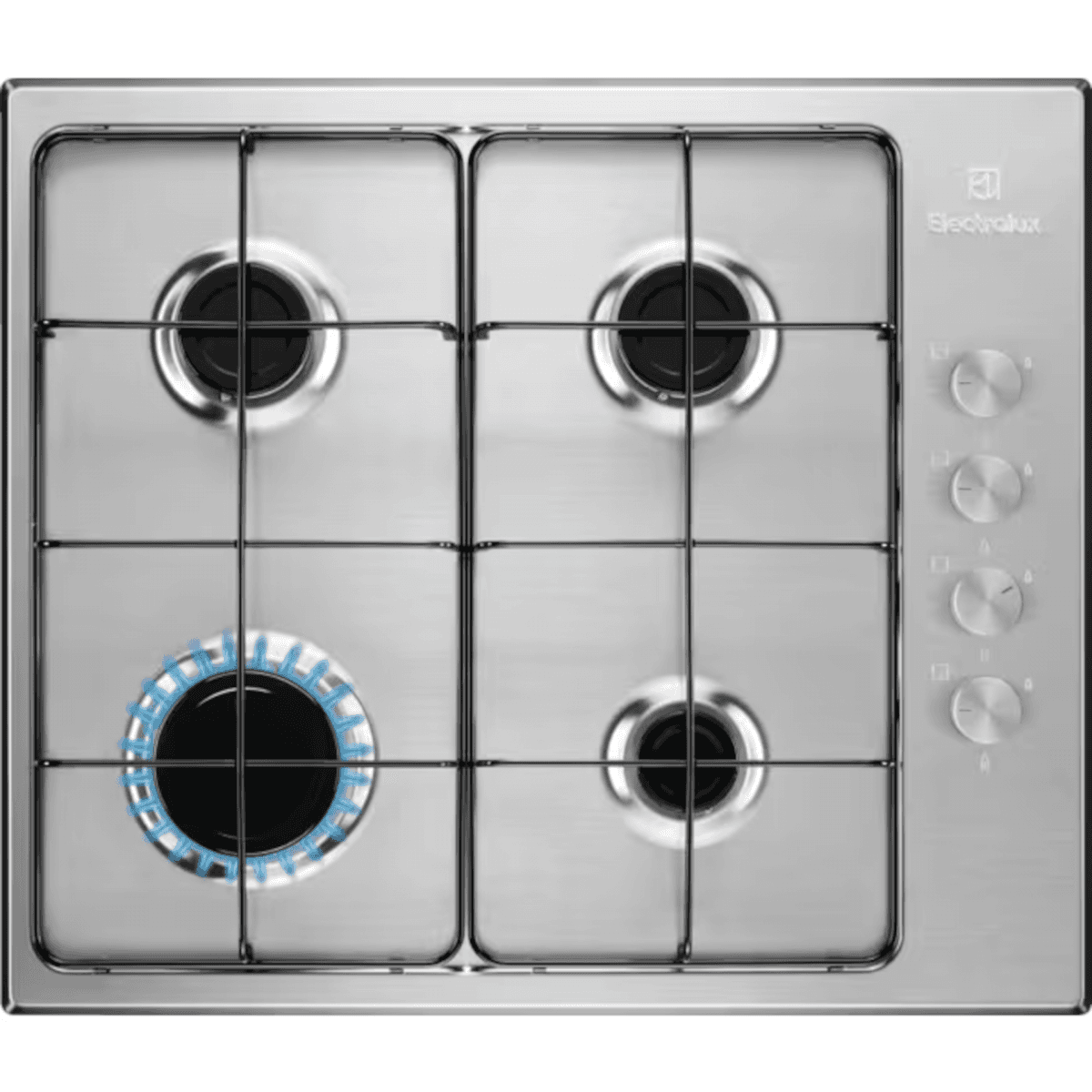 Placa Gás Electrolux KGS6404SX Gás Natural 59.4cm