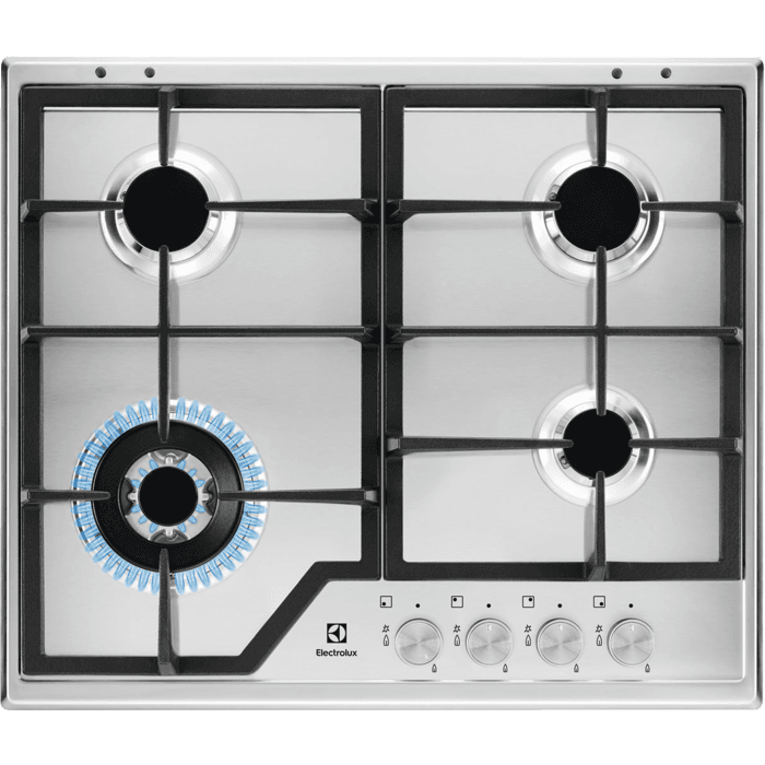 Placa Gás Electrolux KGS6436SX Gás Butano/Propano 60cm