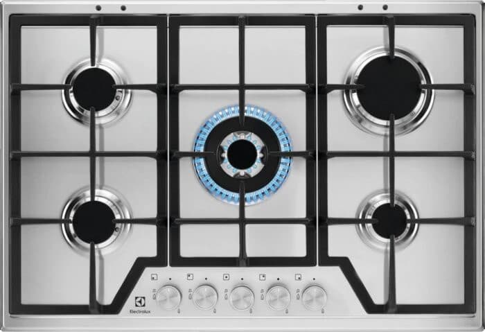 Placa Gás Electrolux KGS7536SX Gás Natural 75cm