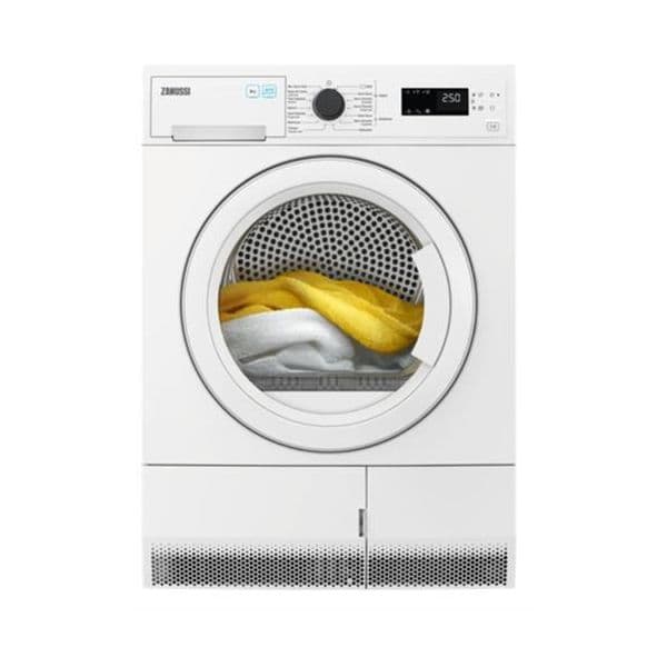 Máquina de Secar Roupa Zanussi ZDHF-284-W 8Kg Classe E