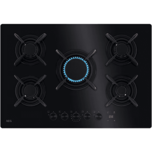Placa Gás AEG HKB75453NB Gás 74cm Butano/Propano