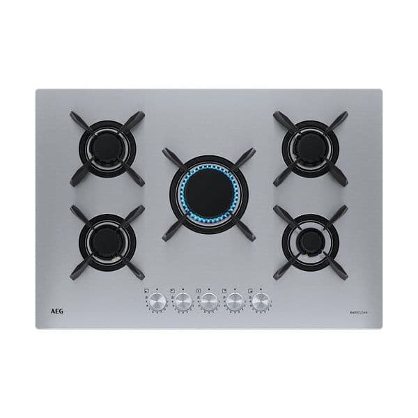 Placa Gás AEG HGB75423UZ 75cm Gás Natural