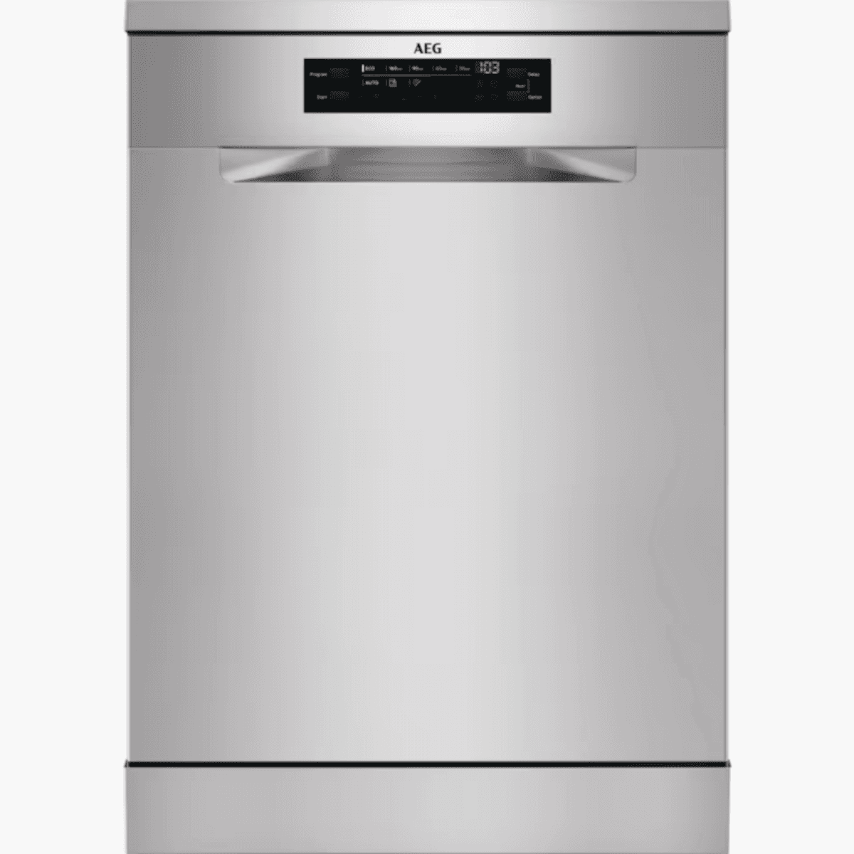 Máquina de Lavar Loiça AEG FFB74917ZM | 14 Talheres, Inox, Auto-Off