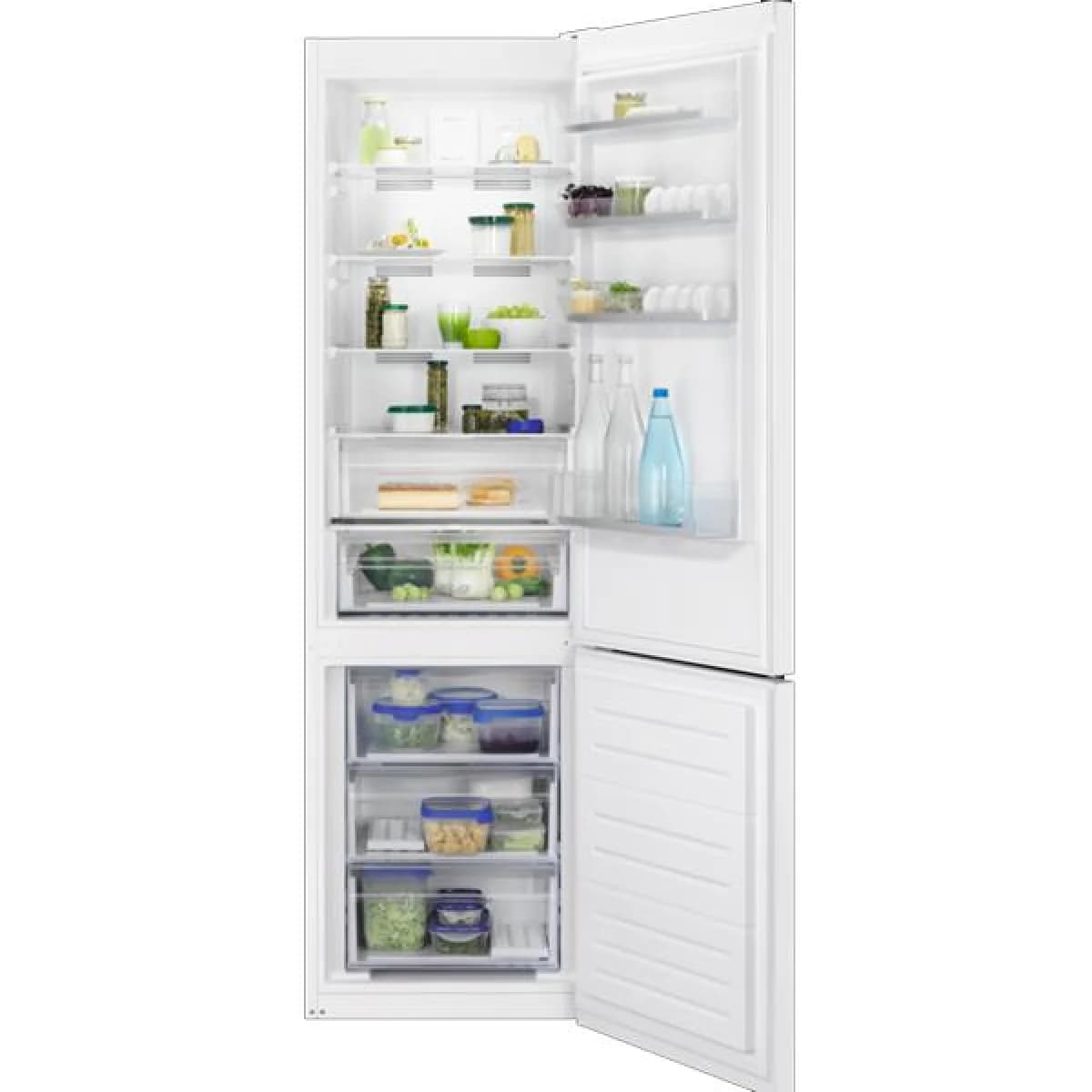 Frigorífico Combinado Zanussi ZNME36EW1 367L Classe E