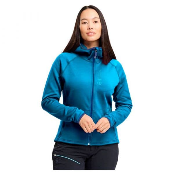 Elevenate Skiers Hoodie Azul M Mulher
