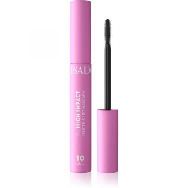 Isadora 10 Sec High Impact Lenght & Lift Máscara Que Prolonga e Separa as Pestanas Tom 01 Black 9 ml