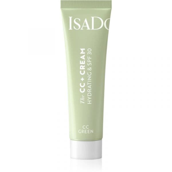 Isadora Cc + Cream Cc Creme Hidratante SPF 30 Tom Cc Green 30ml
